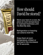 12-Pack David Protein Bars – No Sugar, High Protein Snack
