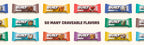 Built Bar, Puff Protein Bars, 15g Protein Snacks, Only 160 Calories, 8g Sugar, Collagen, Not Gluten Free, 12 Count